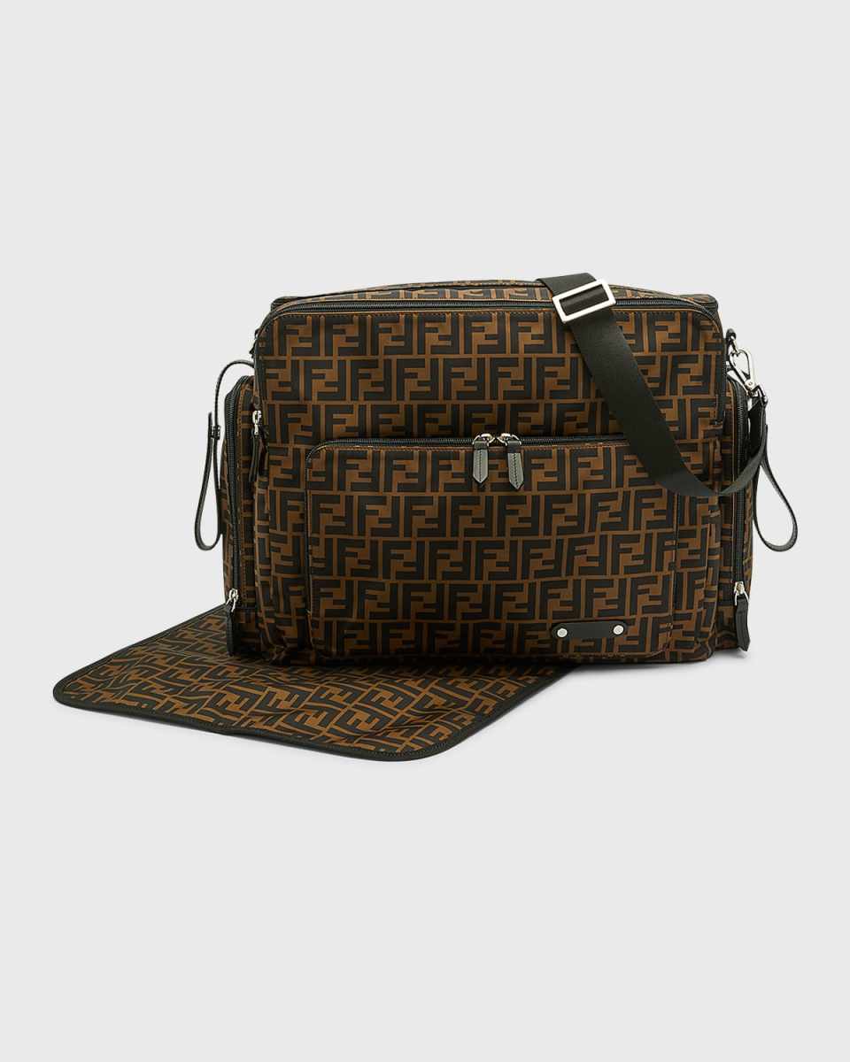 Monogram Diaper Bag W/ Changing Pad